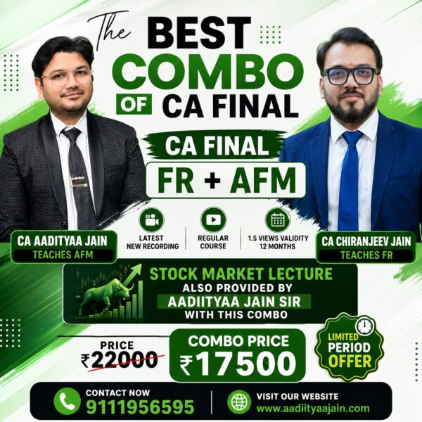 CA Final AFM Regular Batch with FR