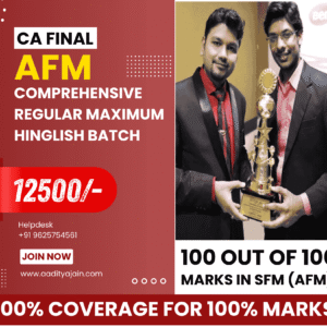 CA Final AFM Comprehensive Batch (Regular Maximum)